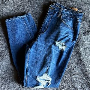 American Eagle Super Hi Rise Jeggings (Dream) 14 REGULAR